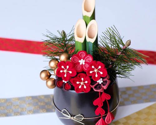 青いミニ門松本体のみ1個 楽天市場】ミニ 門松（ホビー）の通販