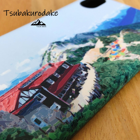 燕岳 燕山荘 iphone スマホケース アウトドア 登山 山 北アルプス 3枚目の画像