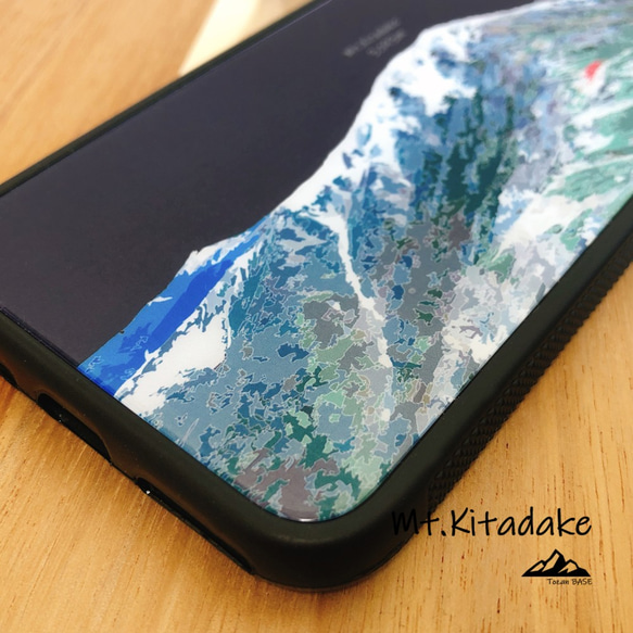 北岳 白峰三山 iphone スマホケース アウトドア 登山 山 2枚目の画像