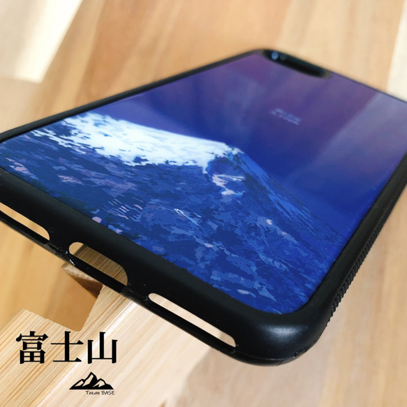 富士山 iphone スマホケース 登山 山 スマホカバー 世界遺産 2枚目の画像