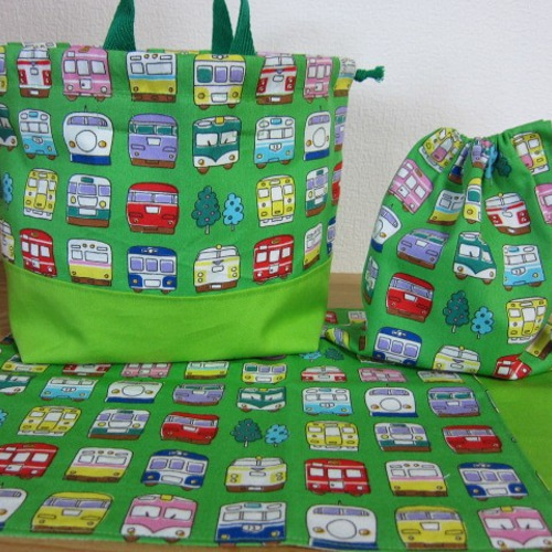 展示品】お弁当袋ランチョンマット2点セット入園入学準備