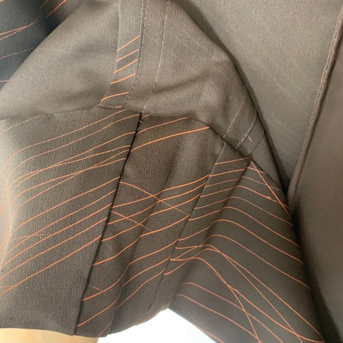 新品 正絹 単衣 女物 長羽織 焦げ茶 着物 haori しば田（お休み） 通販 