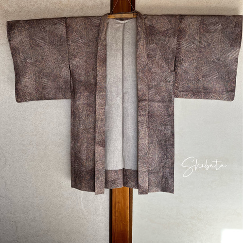 新品 正絹 単衣 女物 長羽織 着物 haori しば田（お休み） 通販 
