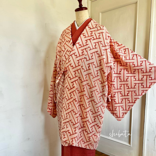 新品 正絹 単衣 女物 道中着 絞り 着物 haori しば田 通販