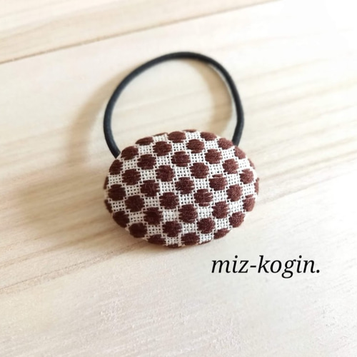 【みぴこ】こぎん刺し ヘアゴム【オーダー】 こぎん刺し ヘアゴム ヘアゴム miz-kogin. 通販 12914473｜Creema
