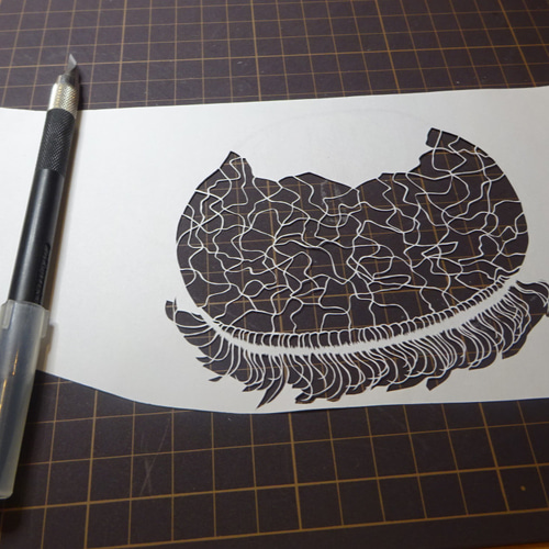 半立体切り絵】「光」 切り絵 saitoHiromi 通販 10707202