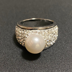 white pearl ring 1枚目の画像