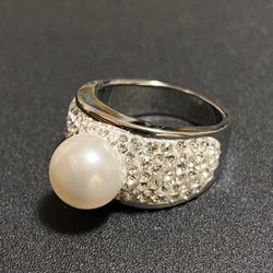 white pearl ring 2枚目の画像