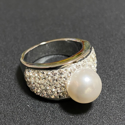 white pearl ring 3枚目の画像