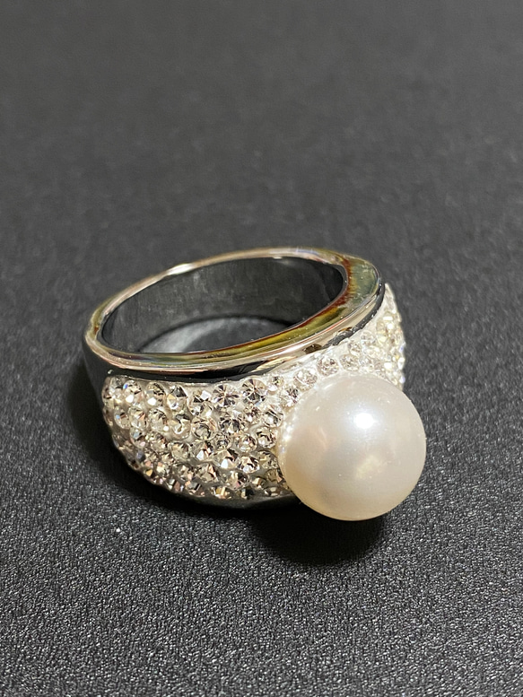 white pearl ring 3枚目の画像