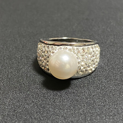 white pearl ring 4枚目の画像