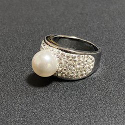 white pearl ring 5枚目の画像
