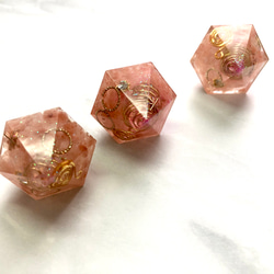 [再販]ピンクヒマラヤソルトのミニオルゴナイト　ヒマラヤ岩塩　水晶 3枚目の画像