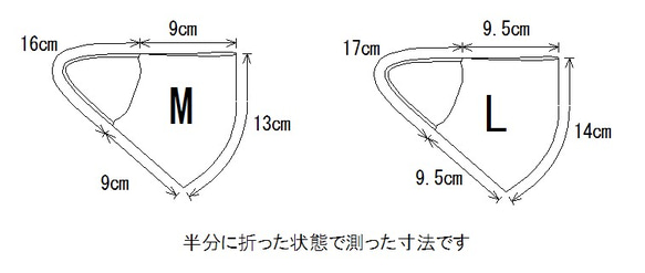 Lサイズ　抗菌天竺マスク　ひも一体型　黒・・・表：抗菌・抗ウイルス加工の天竺ニット　裏：オーガニックコットンWガーゼ 3枚目の画像