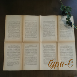 選べる!フランス語・ドイツ語・英語アンティーク洋書ペーパー(英字ペーパー)　　韓国インテリアにも 8枚目の画像