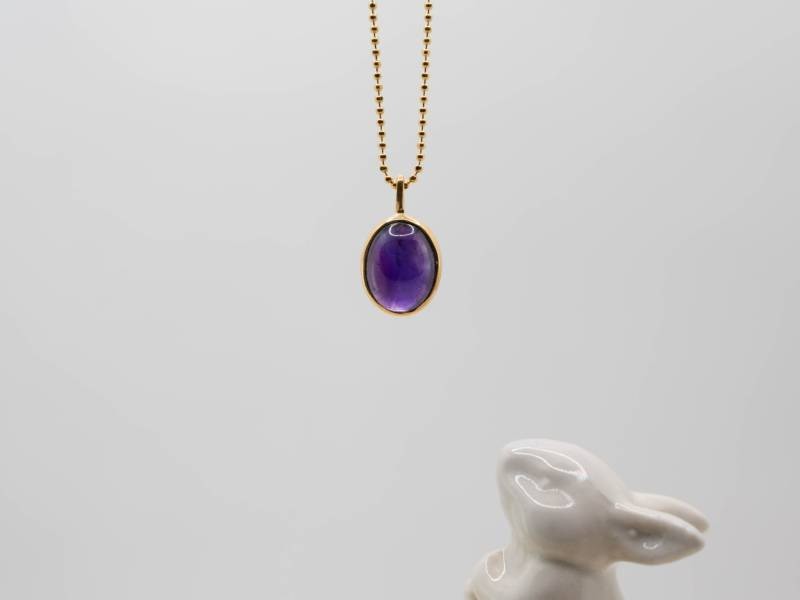 アメジストのネックレス