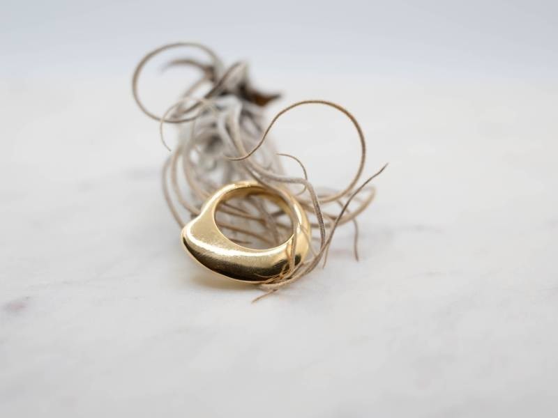 ムーンリング　ゴールド