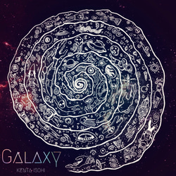 オリジナルCD『GALAXY/礒飛健太』6曲(イラスト歌詞カード付き) 1枚目の画像