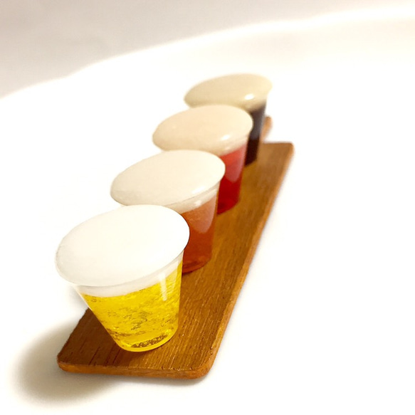 【送料無料】ミニチュアビール飲み比べセット、食品サンプル 6枚目の画像