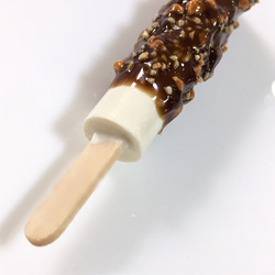 チョコアイスバー☆ナッツ&クランチ、ミニチュア食品サンプル 6枚目の画像