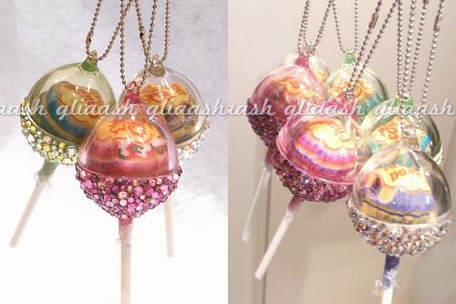 チュッパチャプス キャンディ型オイルBC3 BC2キーホルダー オイル