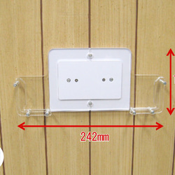 タブレット 横置き壁掛けスタンド（9.6~10.5インチ対応） 3枚目の画像