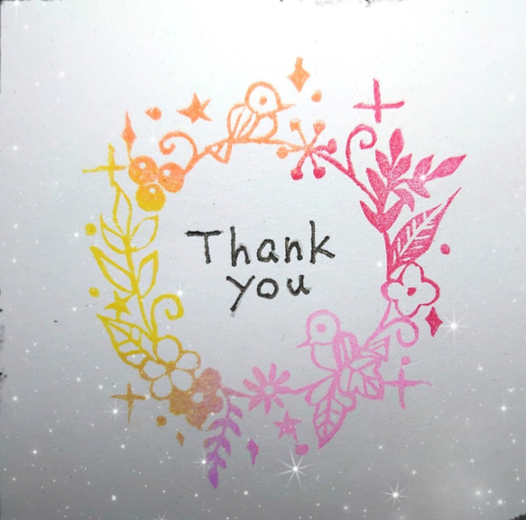 消しゴムはんこ　お花のリース　在庫確認お願いします 消しゴムはんこ お花のリース 在庫確認お願いします コルク リース