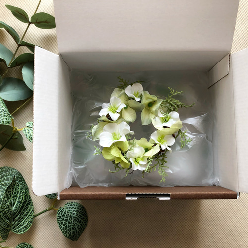 ミニミニリース〜smile flower〜 リース natural358 通販 9449922