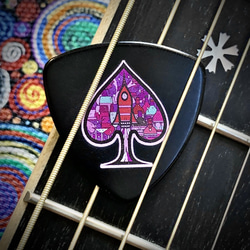 カスタムギブソンギターピック（FUTURE BAR) 2枚目の画像