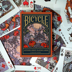 Bicycle Autumn Night Playing Cards (カスタムバイスクル オリジナル トランプ ) 3枚目の画像