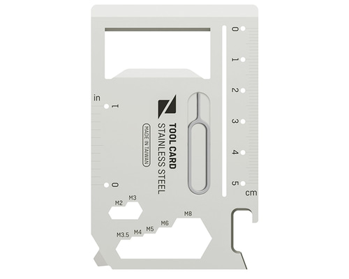 5/26 マルチーズ パネル ハンドメイド カードタイプマルチツール - シルバー その他雑貨 ZENLET 通販 8446114