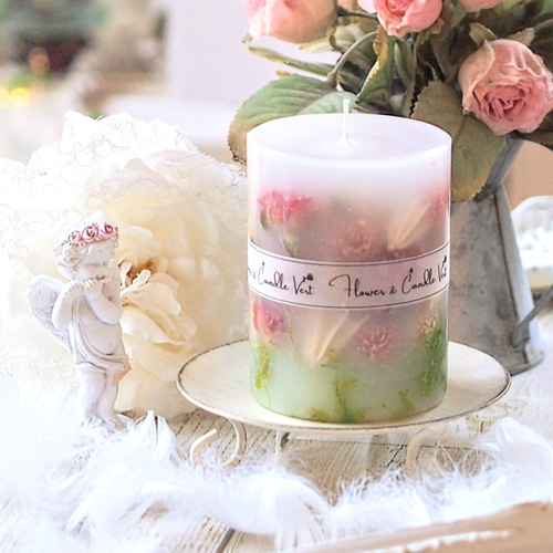 ボタニカルキャンドルホルダーボタニカルキャンドルミニバラ