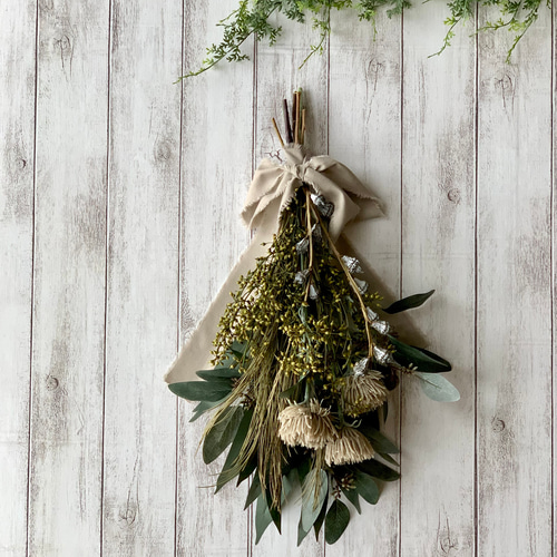 3.ユーカリスワッグ ユーカリのスワッグ フェイクグリーン スワッグ y's plus 通販