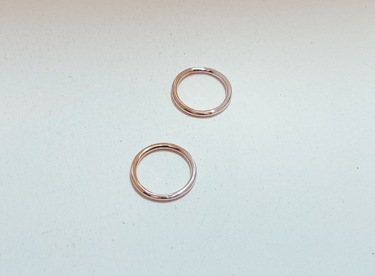 silver950×brass ring