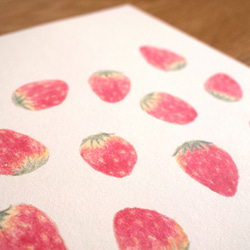 Strawberry【イラストポスター】 1枚目の画像