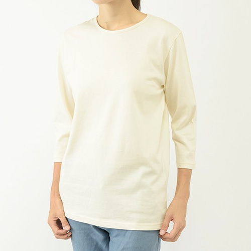 オーガニックコットン 七分袖Tシャツ 20 Tシャツ 前田源商店