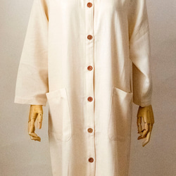 オーガニックコットン　コード織　リラクシングウェア 1枚目の画像