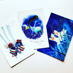 宮澤賢治 童話の世界　イラストカード ３枚セット　 1枚目の画像