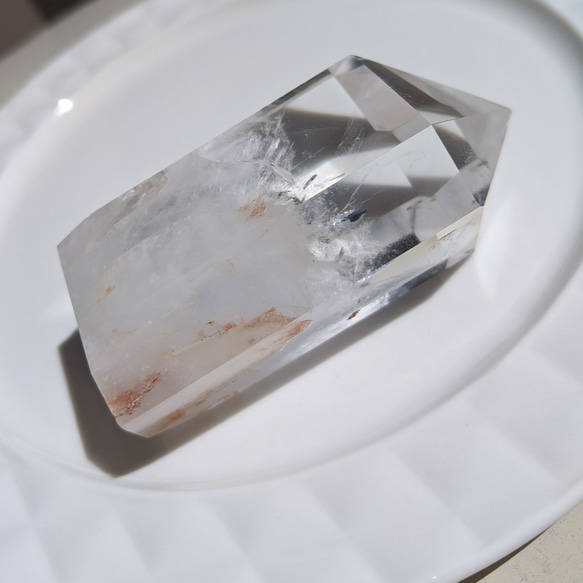 天然石 ヒマラヤ産 水晶 クリスタル✡虹入り　浄化 5枚目の画像