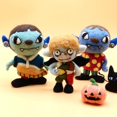 Howakero（ほわケロ）羊毛フェルト 羊毛人形 女の子（大） 羊毛フェルト Howakero（ほわケロ） 通販