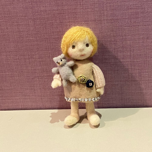 Howakero ほわケロ 羊毛フェルト鹿