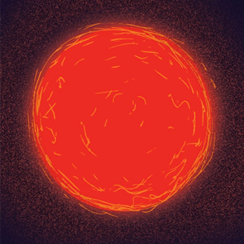 宇宙ピアス・赤色巨星 Red Giant ピアス（フープ） ZAN 通販