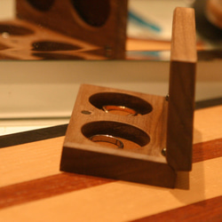 木製 アクセサリーボックス　ジュエリーケース　指輪入れ　 5枚目の画像