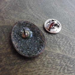 Egg brooch pin (Type:copper) 2枚目の画像