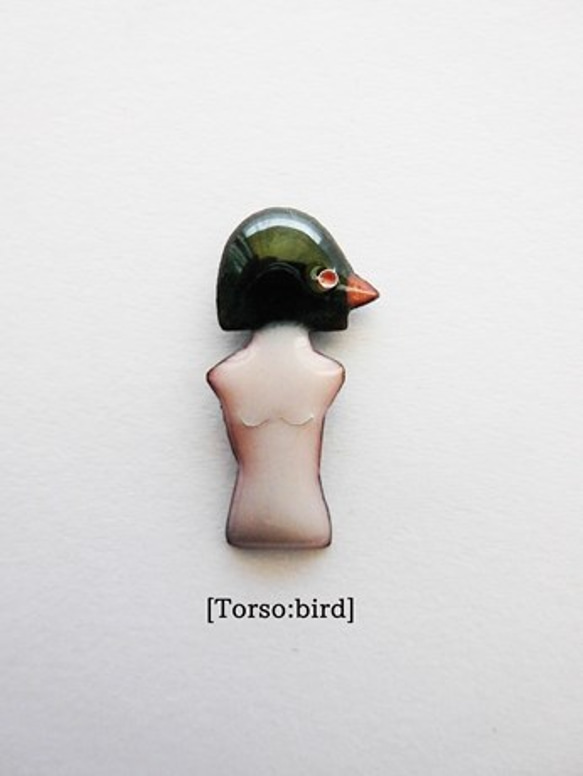 トルソーピンブローチ　type:bird 1枚目の画像