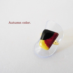 Autumn color　ring　(11号フリー) 1枚目の画像