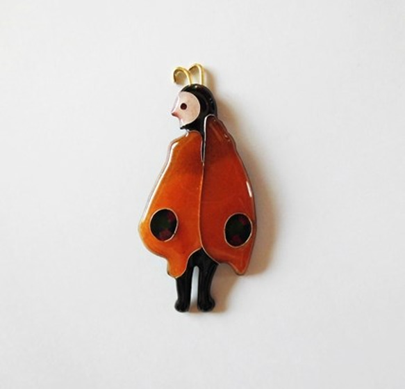 "Butterfly man"brooch. 1枚目の画像