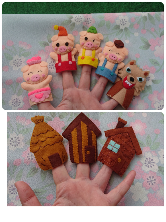 ハンドメイド。フエルト画像用。 ハンドメイド。フエルト画像用。