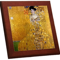 クリムト『 アデーレ・ブロッホ＝バウアーの肖像 』の木枠付き