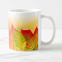 秋の落ち葉のマグカップ：フォトマグ（自然の情景シリーズ）（A） 2枚目の画像
